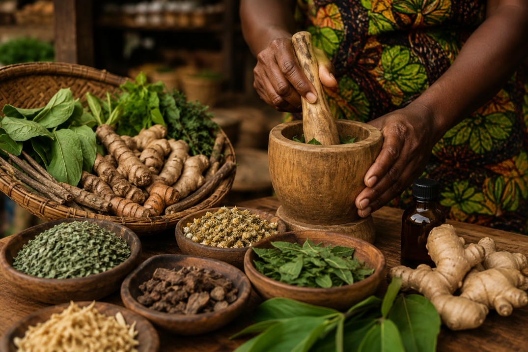 African herbal wellness feature image