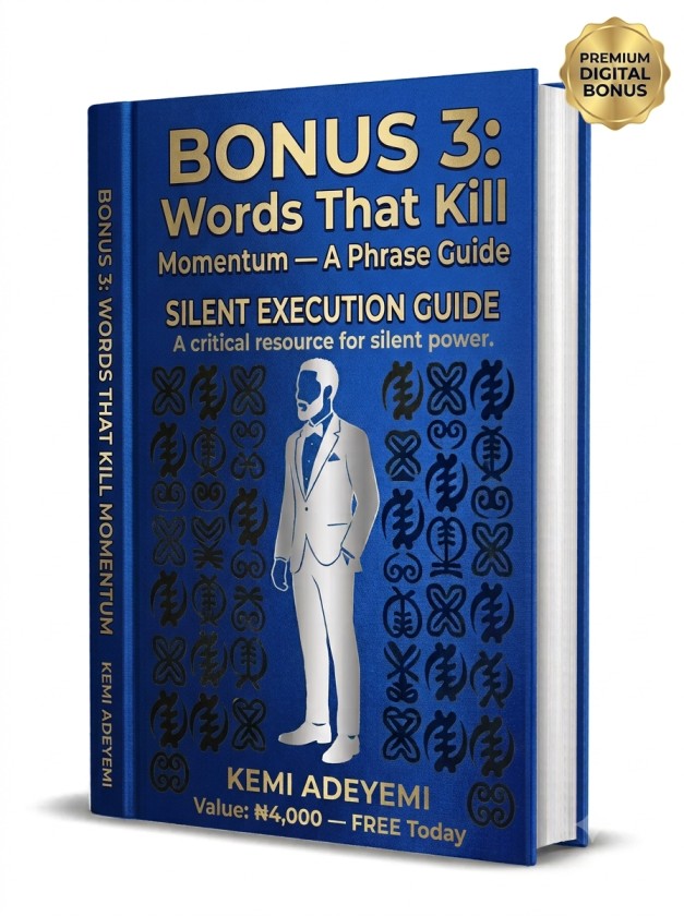 Bonus 3 — Words That Kill Momentum
